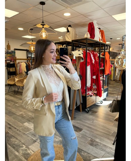 VESTE AINARA - BEIGE