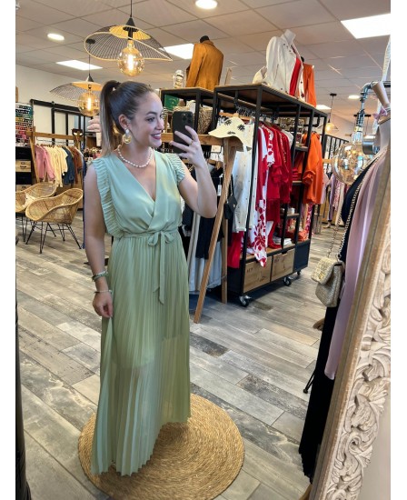 ROBE WILLOW - VERT SAUGE