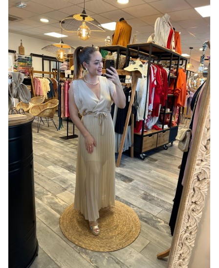ROBE WILLOW - ECRU