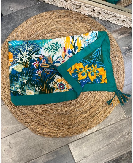 FOULARD RAHIM - BLEU