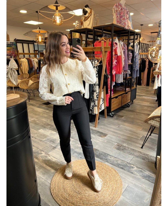 PANTALON EDWARD - NOIR