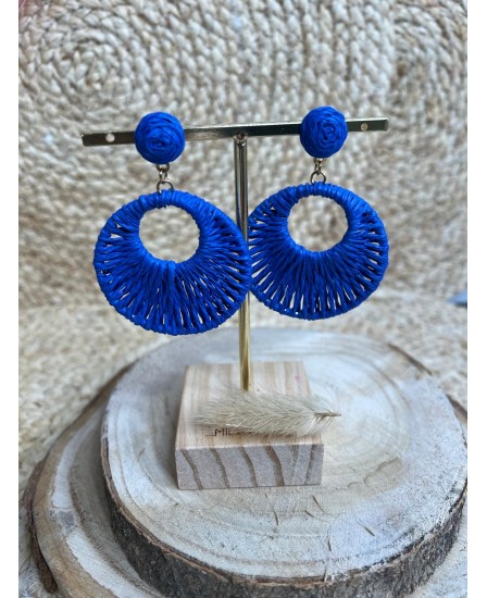 BOUCLES D'OREILLES JOSSE - BLEU
