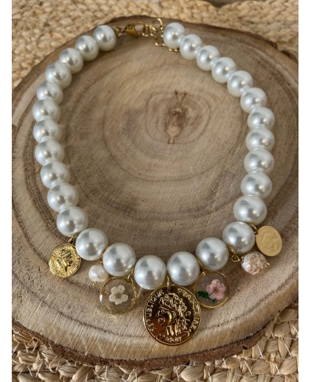 COLLIER LOUIS - BLANC