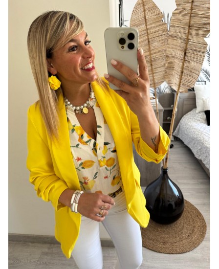 VESTE AINARA - JAUNE