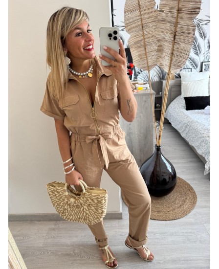 COMBINAISON SYRINE - BEIGE