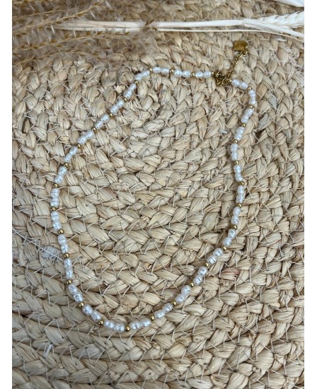 COLLIER PERLINE