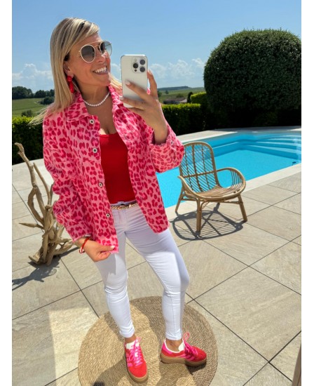VESTE NICOLAS - ROUGE