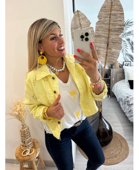 VESTE ANATOLE - JAUNE