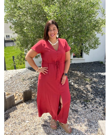 ROBE CRAIG PULPEUSE - BORDEAUX