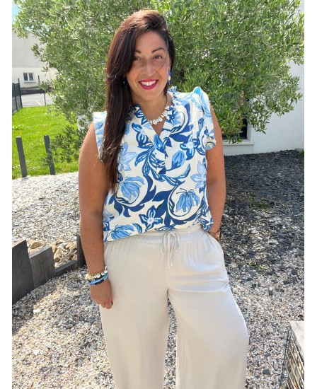 TOP THEONA - BLEU