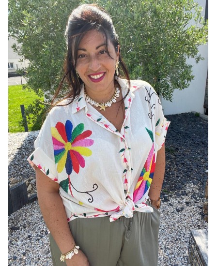 CHEMISE FLEUR