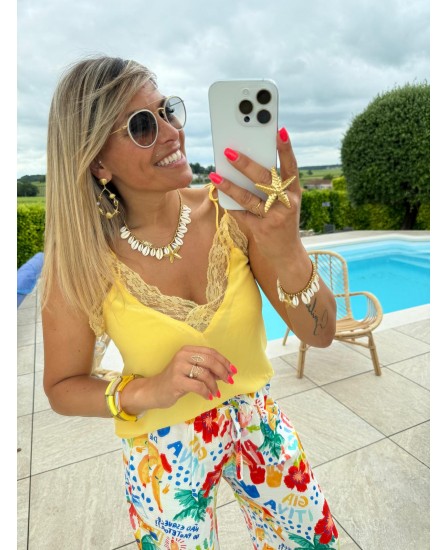 TOP MIMA - JAUNE
