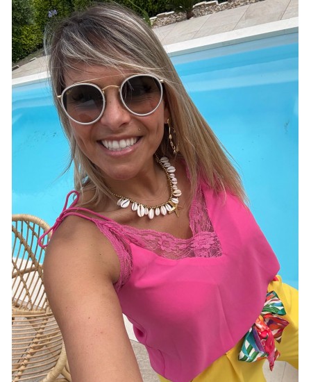 TOP MIMA - FUSHIA