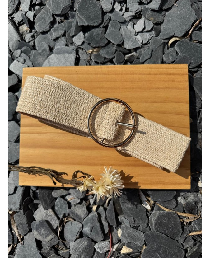 CEINTURE KERA - ÉCRU