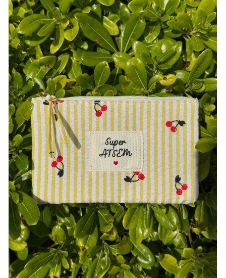 POCHETTE ATSEM - JAUNE