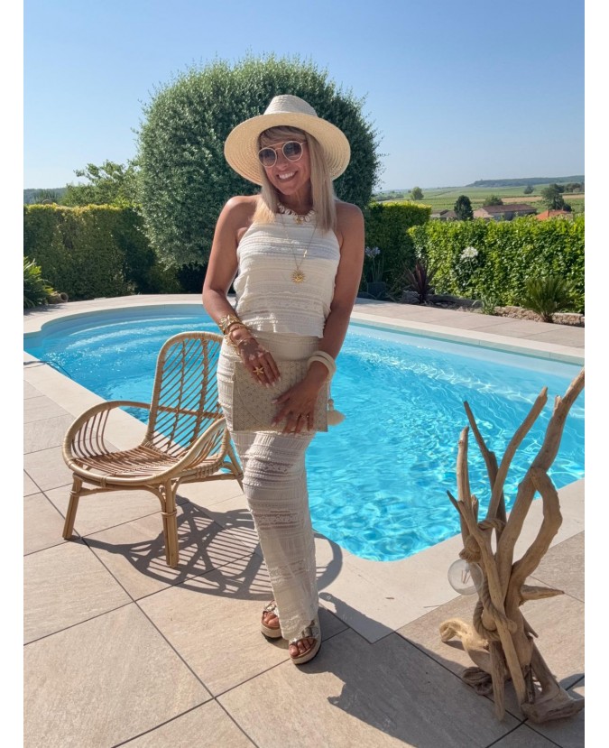 ENSEMBLE DONIA - ÉCRU