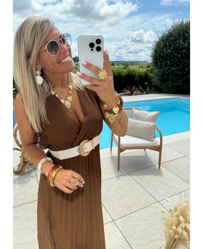 ROBE WILLOW - CHOCOLAT