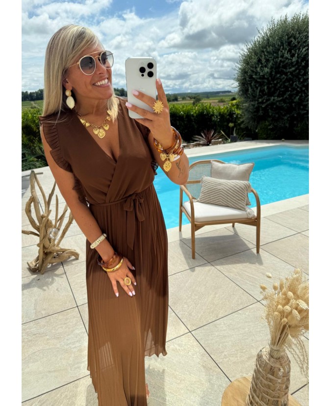 ROBE WILLOW - CHOCOLAT