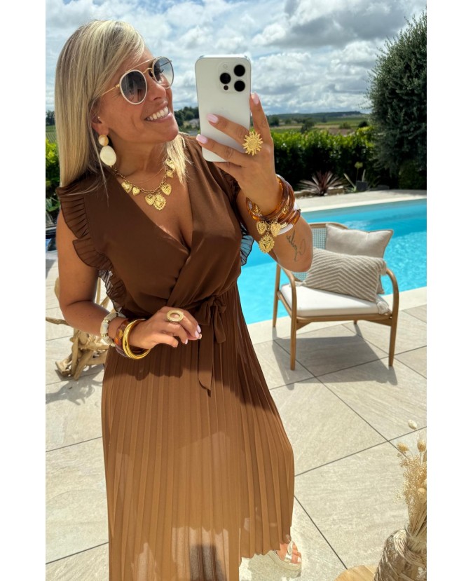 ROBE WILLOW - CHOCOLAT