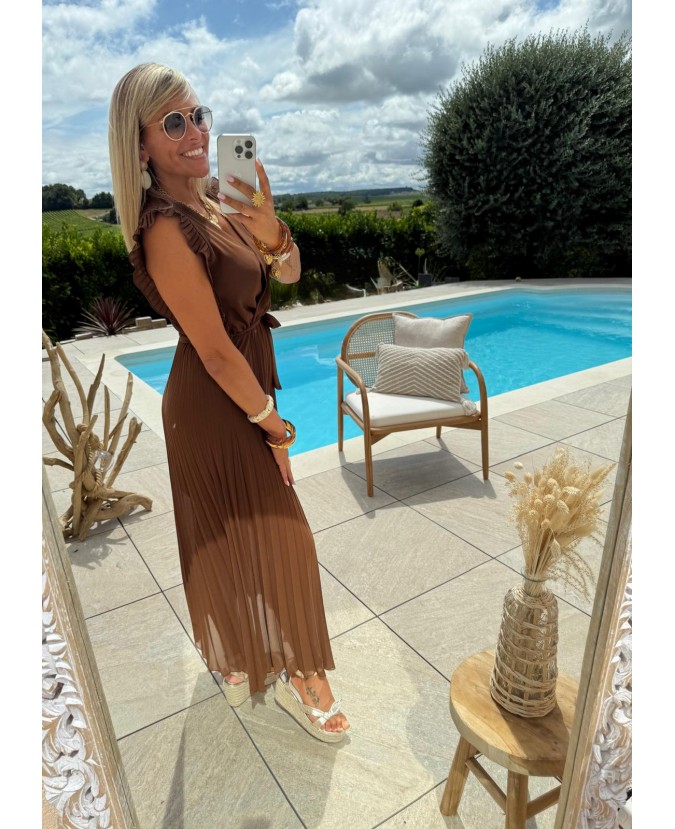 ROBE WILLOW - CHOCOLAT