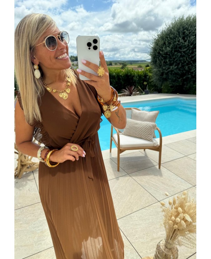 ROBE WILLOW - CHOCOLAT