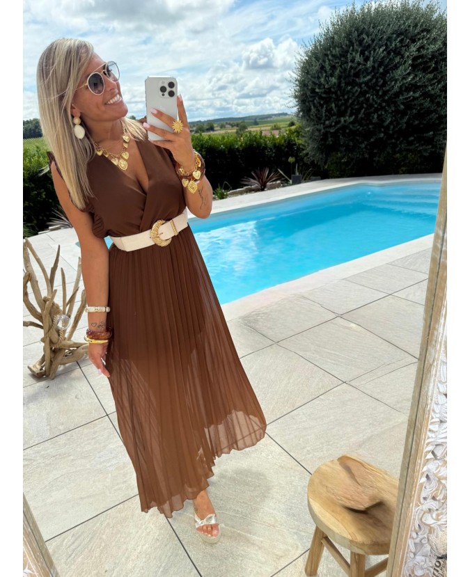 ROBE WILLOW - CHOCOLAT