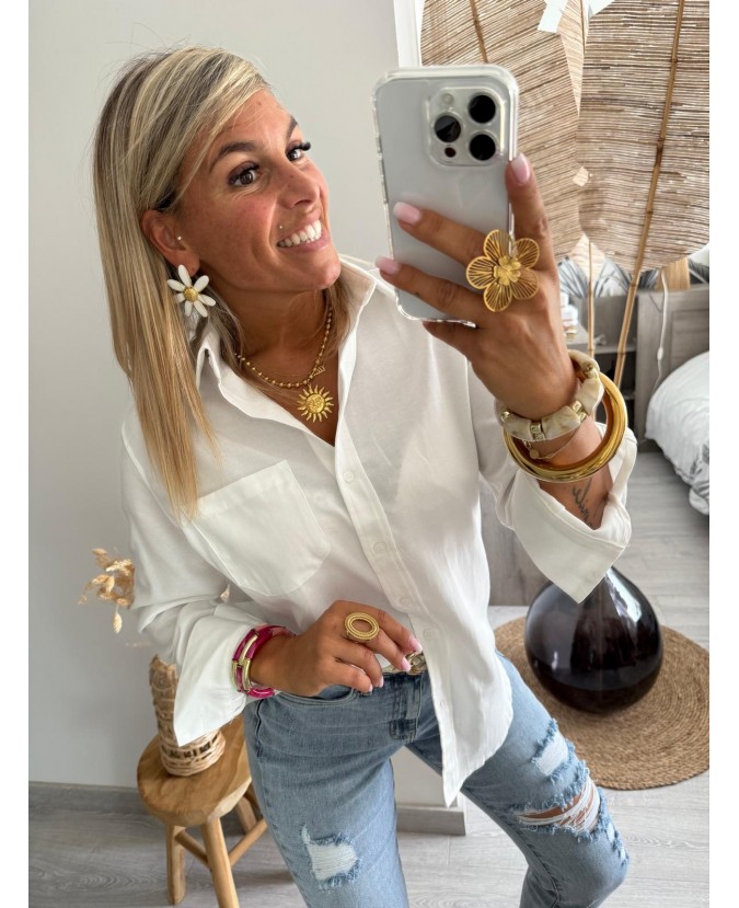 CHEMISE CASSIUS - BLANC