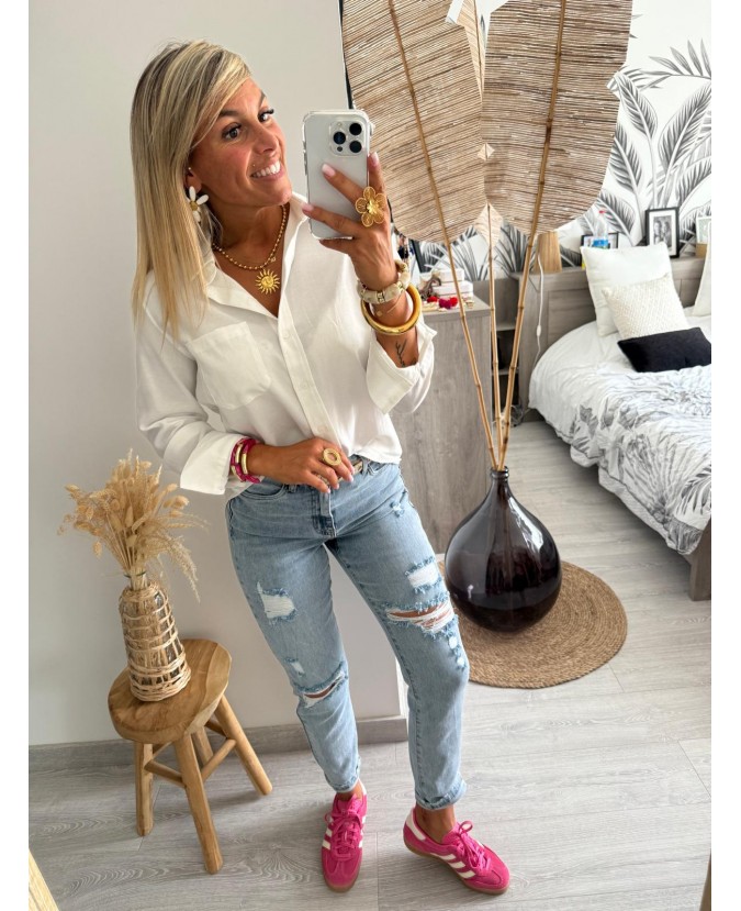 CHEMISE CASSIUS - BLANC