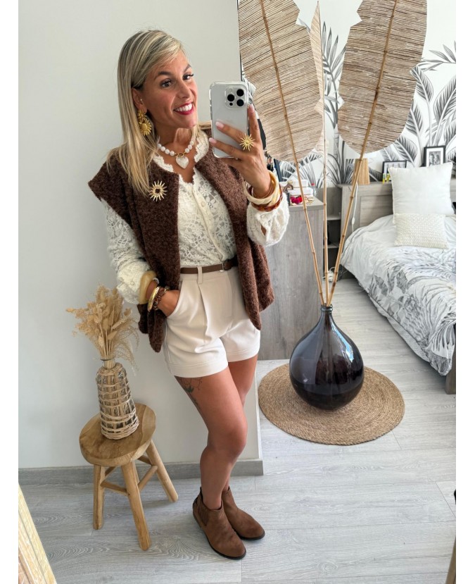 BLOUSE SELMA - ÉCRU