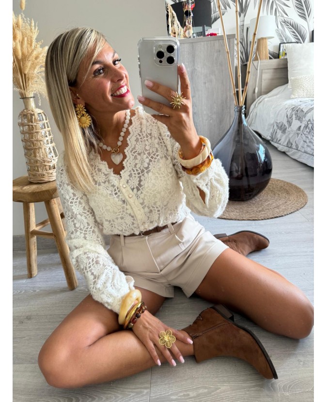 SHORT LAETITIA - BEIGE