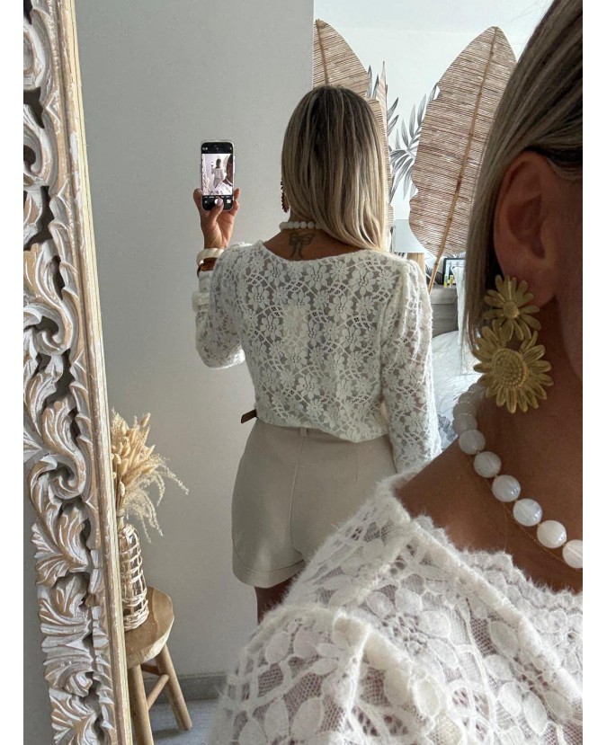 SHORT LAETITIA - BEIGE