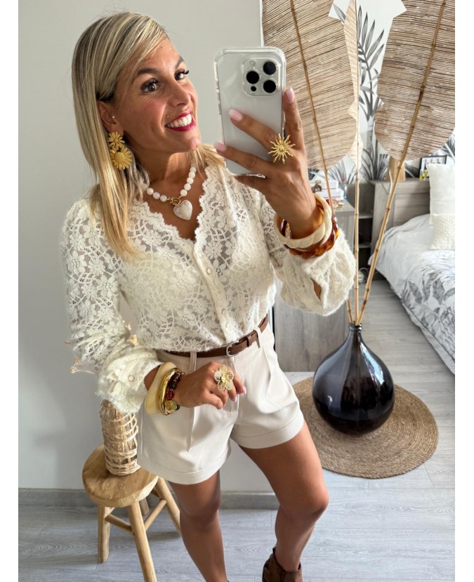 SHORT LAETITIA - BEIGE