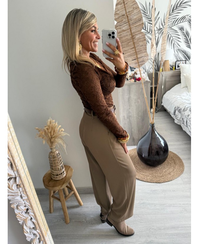PANTALON MIKI - TAUPE