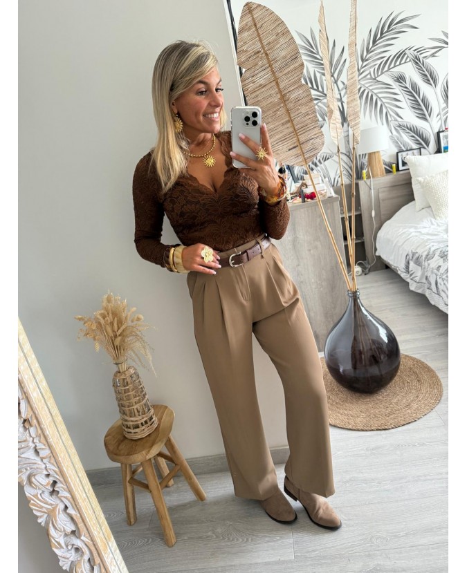 PANTALON MIKI - TAUPE