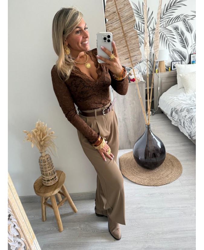 PANTALON MIKI - TAUPE