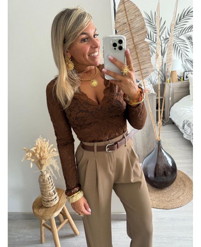 PANTALON MIKI - TAUPE