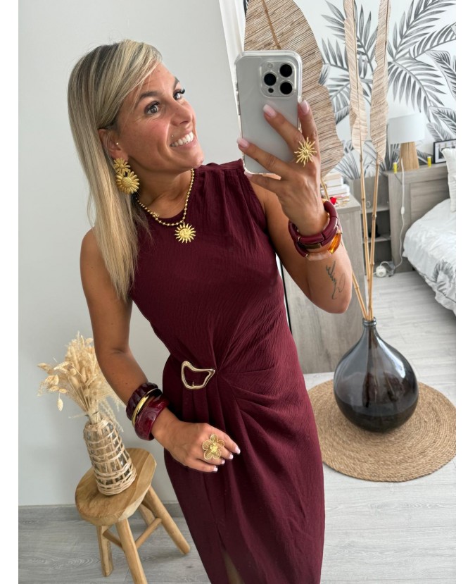 ROBE NEVA - BORDEAUX