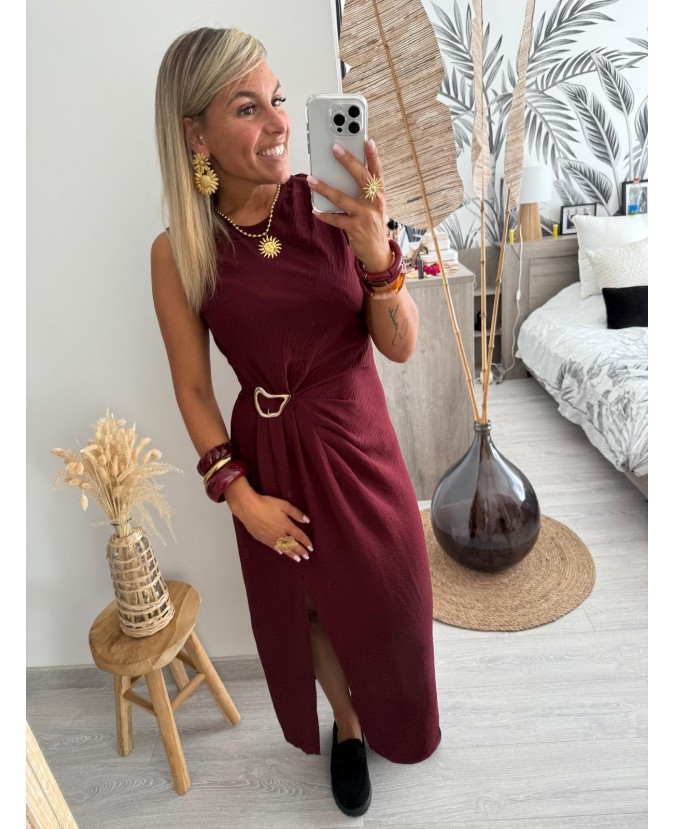 ROBE NEVA - BORDEAUX
