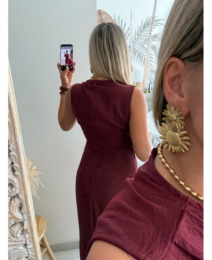 ROBE NEVA - BORDEAUX