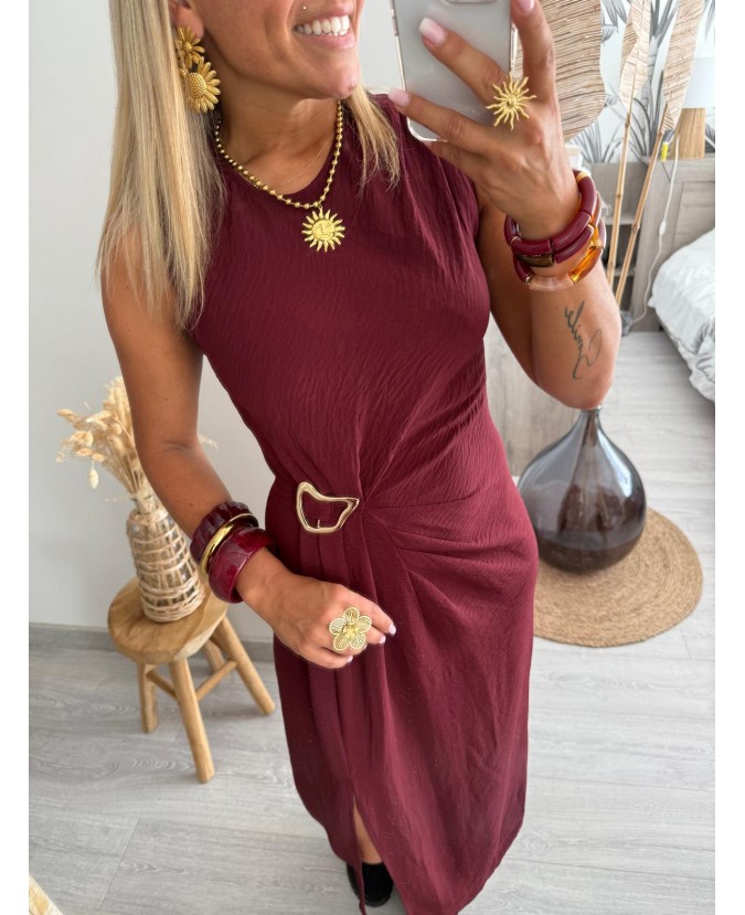 ROBE NEVA - BORDEAUX