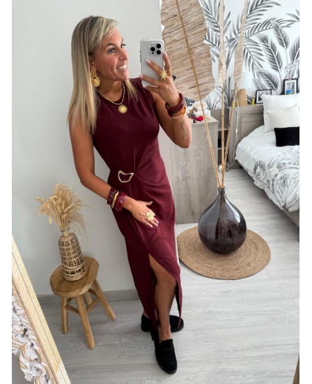 ROBE NEVA - BORDEAUX