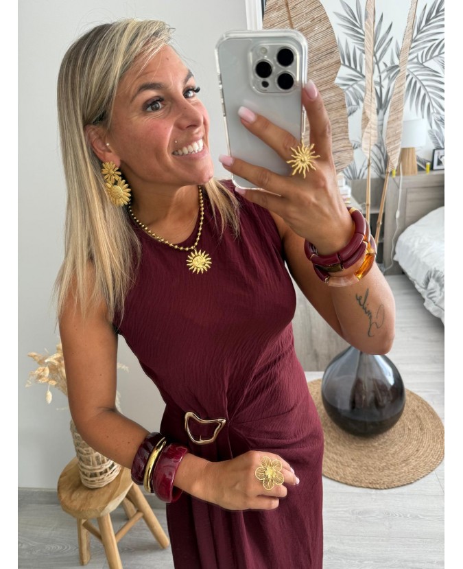 ROBE NEVA - BORDEAUX