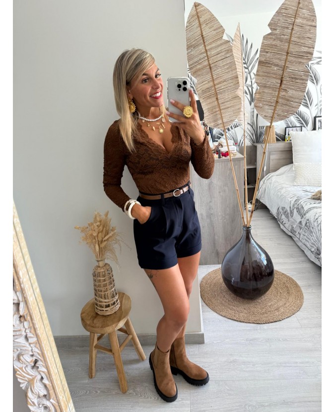 SHORT LAETITIA - MARINE