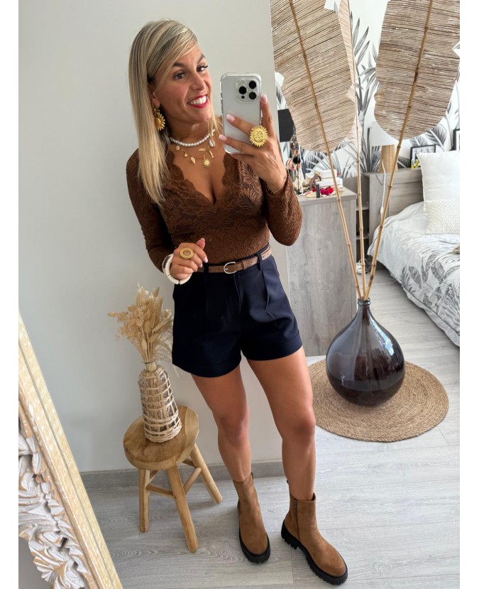 SHORT LAETITIA - MARINE