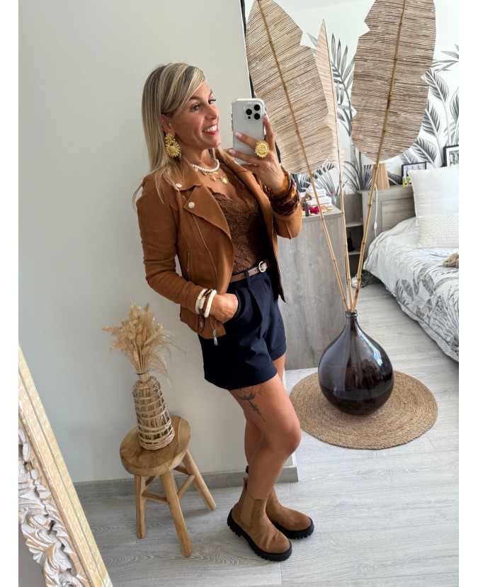 SHORT LAETITIA - MARINE