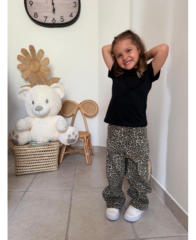 TEE SHIRT DÉSIRÉ ENFANT - NOIR