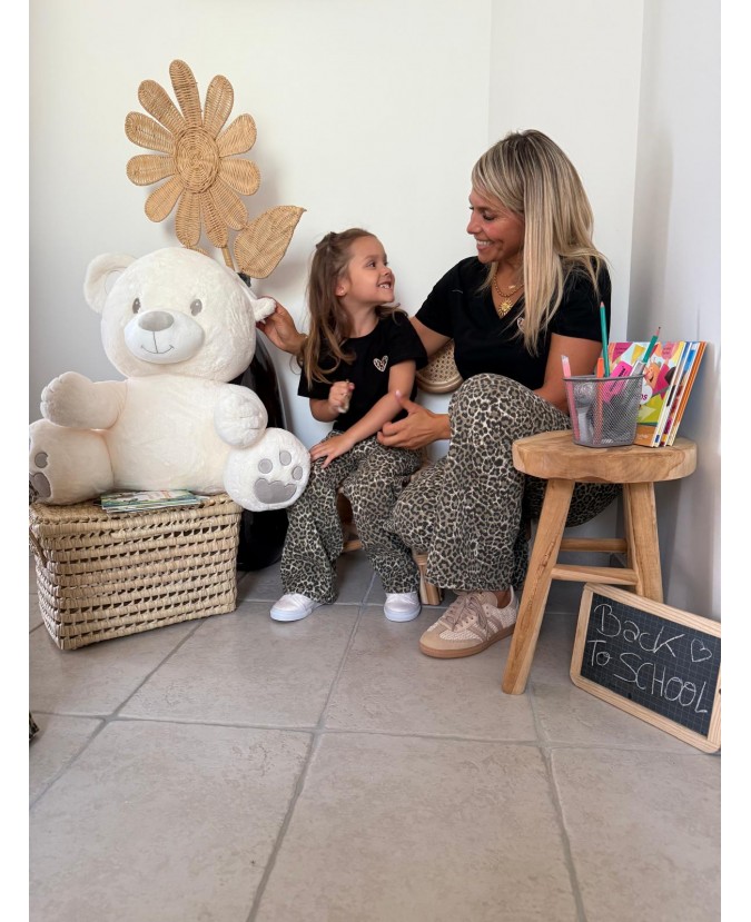 TEE SHIRT DÉSIRÉ ENFANT - NOIR