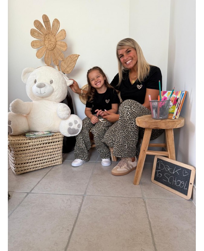 TEE SHIRT DÉSIRÉ ENFANT - NOIR