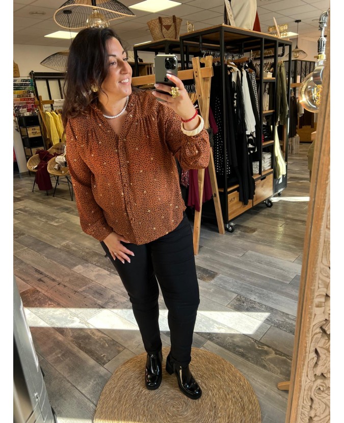 BLOUSE MARI PULPEUSE