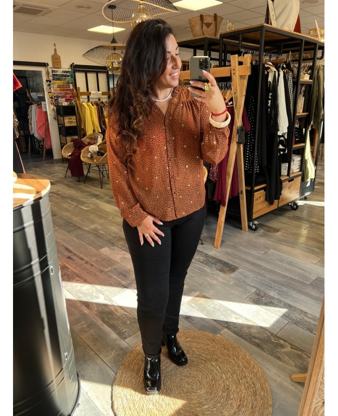 BLOUSE MARI PULPEUSE